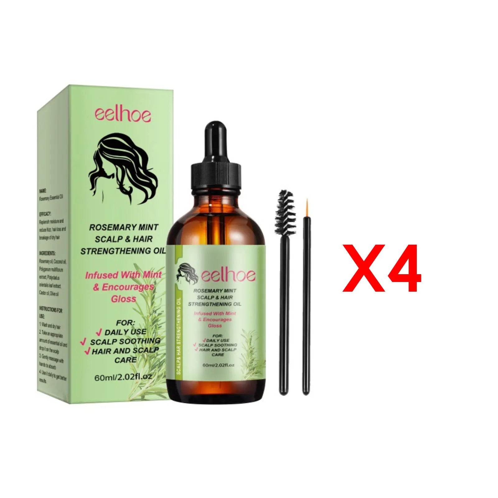 Rosemary Hair Growth Oil & Brush-6