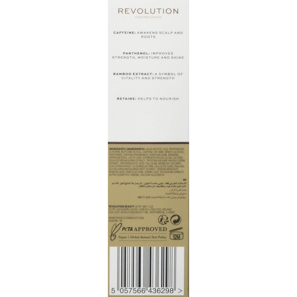Hair Serum Revolution Hair Care London Caffeine 50 ml-3